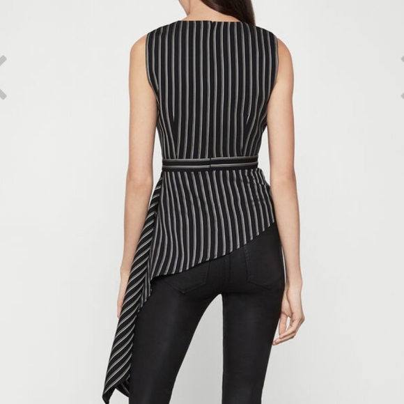 BCBG stiped twill top - Picture 2 of 6